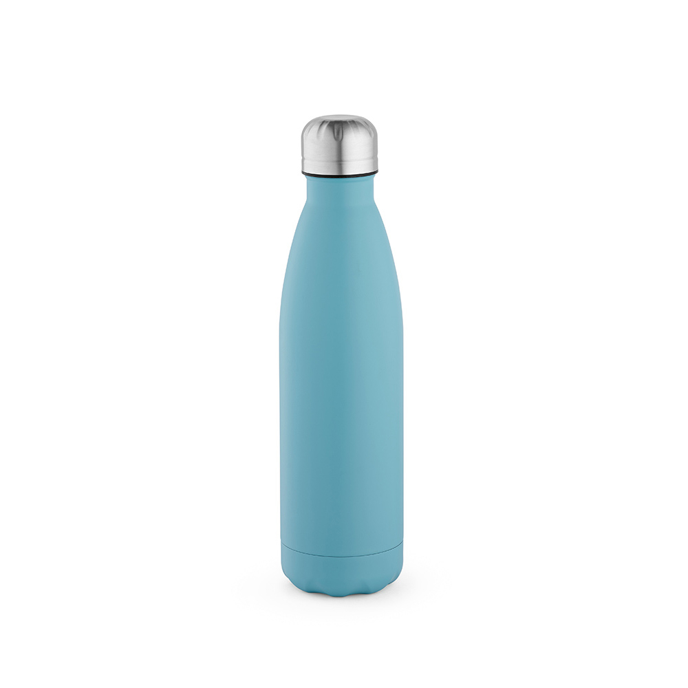 Gourde personnalisable inox recyclé 535ml Mississippi 550 Bleu clair
